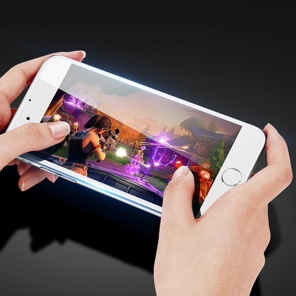 [10-PACK] Skärmskydd Härdat Glas För iPhone 8 Plus/7 Plus - Vit