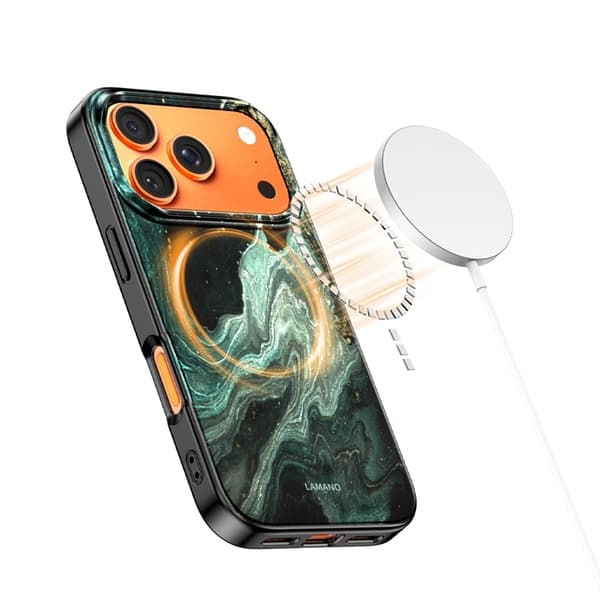 Tech-Protect Mobilskal till iPhone 17 Pro Magsafe Lamano - Verde Aura