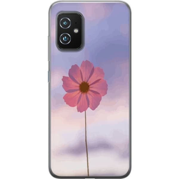 Mobilskal till Asus Zenfone 8 med Rosa blomma