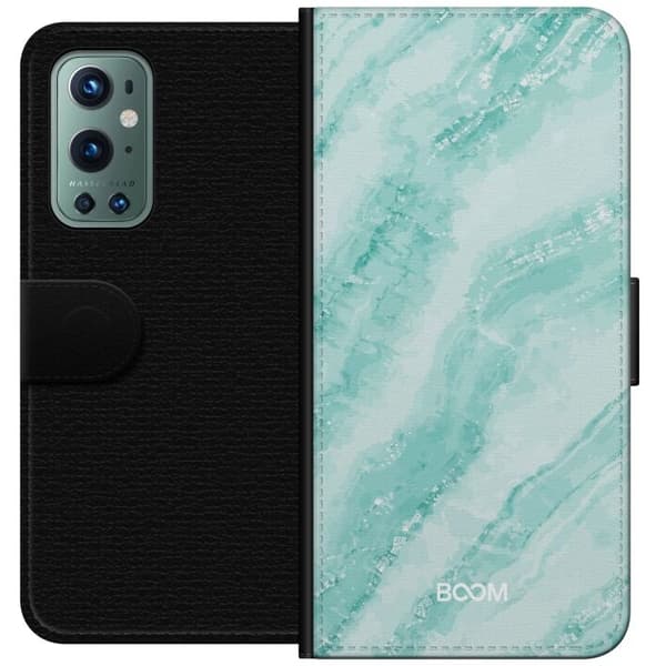 Plånboksfodral till OnePlus 9 Pro med Mint Marble