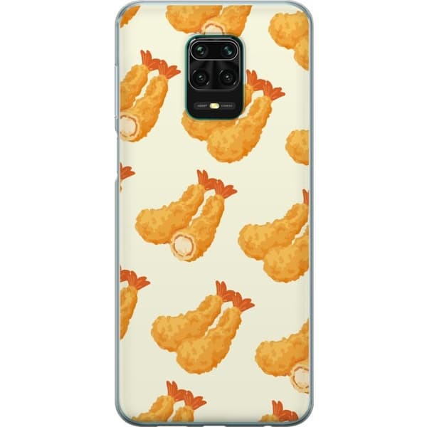 Telefontaske til Xiaomi Redmi Note 9 Pro med rejer