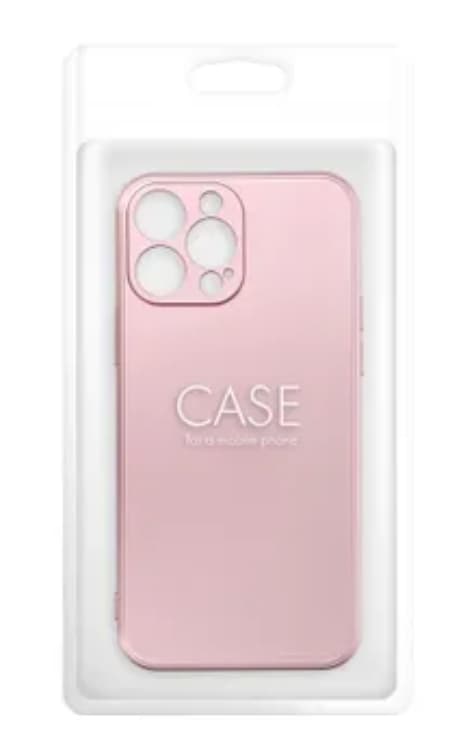 Telefontaske til iPhone 15 Pro Max Metallic - Lyserød
