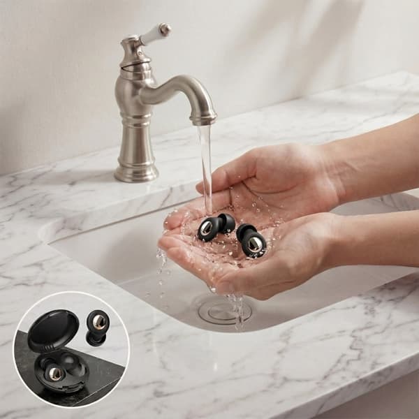 Tech-Protect Earplugs Quiet Fit - Musta