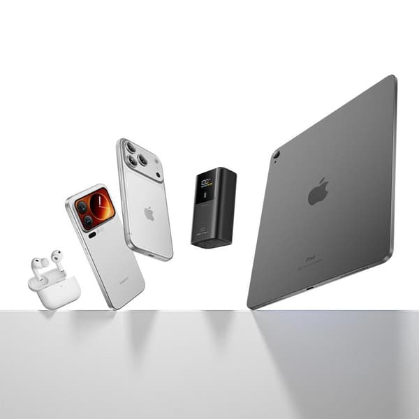 Cuktech Powerbank 10000 mAh 55W PB1055 - Harmaa