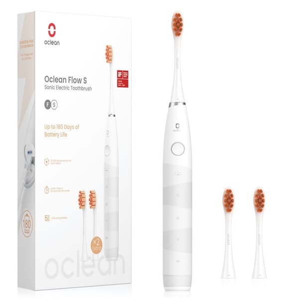 OCLEAN Elektrisk Tandborste Flow S 20 Vit