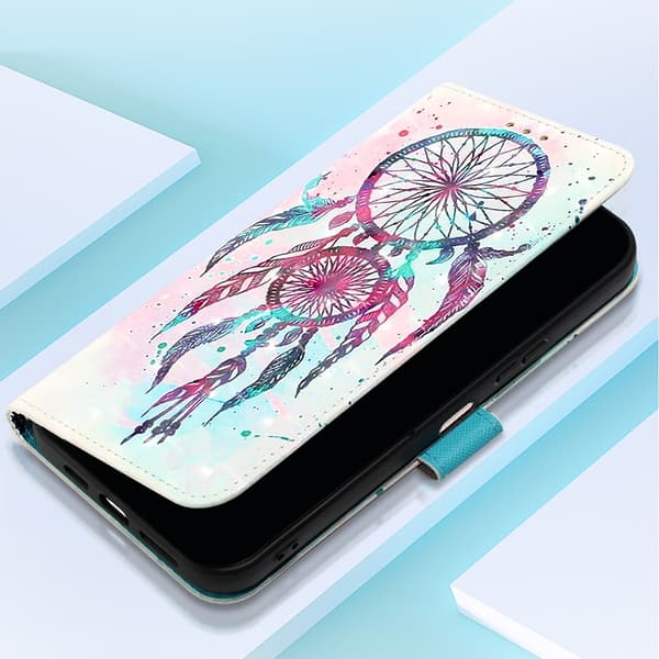 iPhone 17 Pro Plånboksfodral Printing Pattern Med Strap