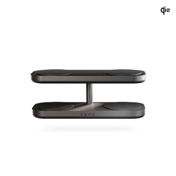 ZENS Trådløs Oplader Quattro Pro 4 Qi2 Sort