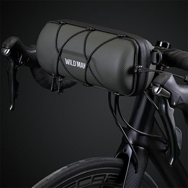 WILDMAN GD8 Cykelstyretaske - Grøn
