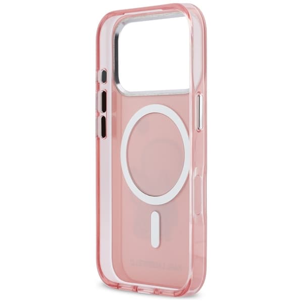 Karl Lagerfeld Telefontaske til iPhone 17 Pro Max Magsafe Karl & Choupette Tilbage