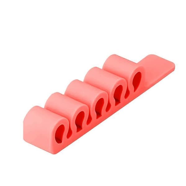 Silikone Holder Til Ledning - Orange