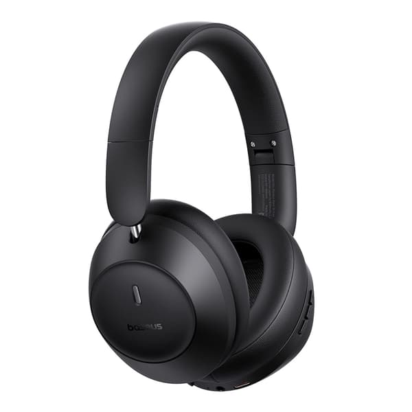 Baseus On-Ear Trådløse Hovedtelefoner Bluetooth 5.3 - Sort