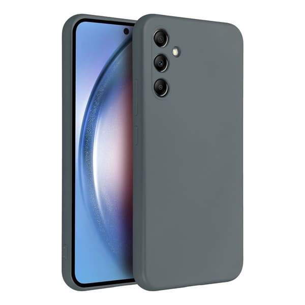 METALLIC etui til Samsung A34 5G grå