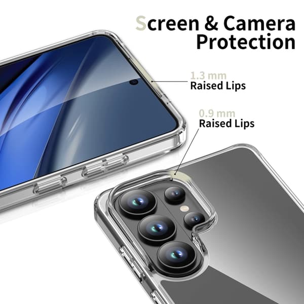 Tech-Protect Mobilskal För Galaxy S26 Ultra Flexair - Clear