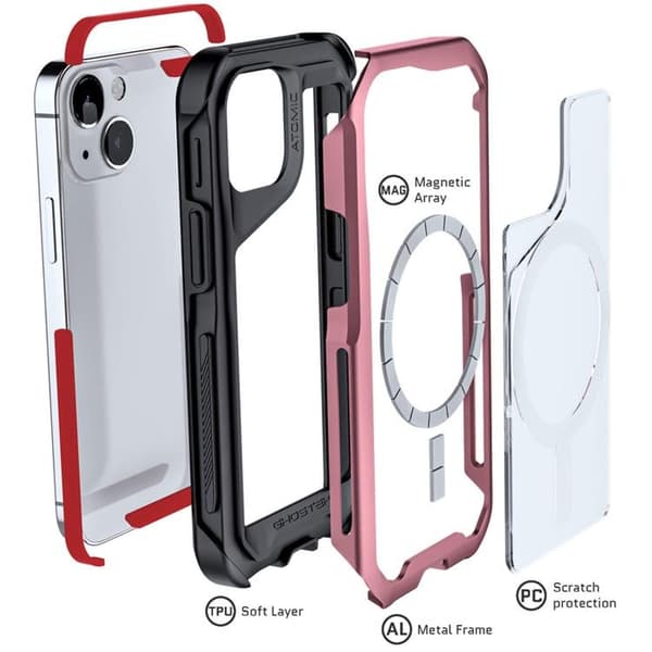 Ghostek Magsafe Atomic Slim Cover iPhone 13 mini - Pink