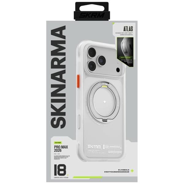 Skinarma Mobilskal För iPhone 18 Pro Max/17 Pro Max Magsafe Atlas - Vit