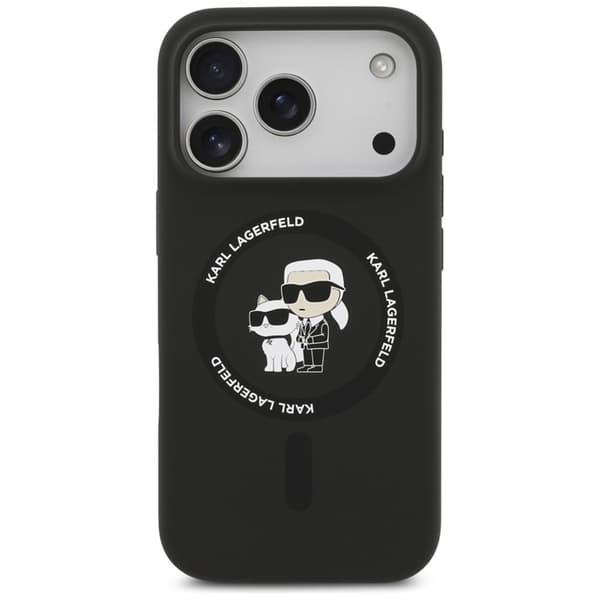 Karl Lagerfeld Mobilskal till iPhone 18 Pro Max/17 Pro Max Silikon Ring