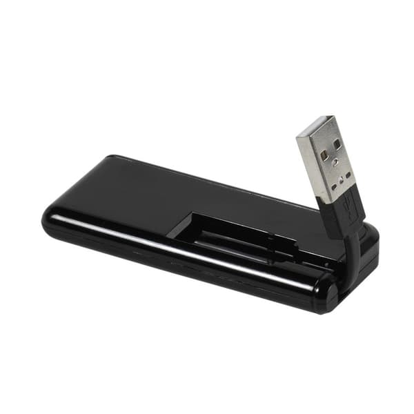 Vivanco 4x Port kompakt passiv USB-A 2.0 HUB Sort