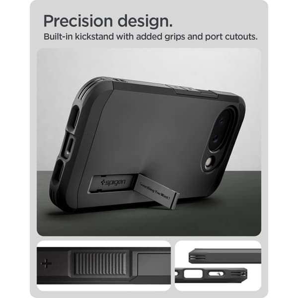 Spigen Google Pixel 10A MagSafe Tough Armor -musta