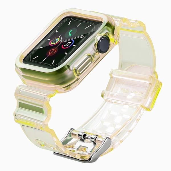 Apple Watch (38mm) Armbånd Silikone - Gul