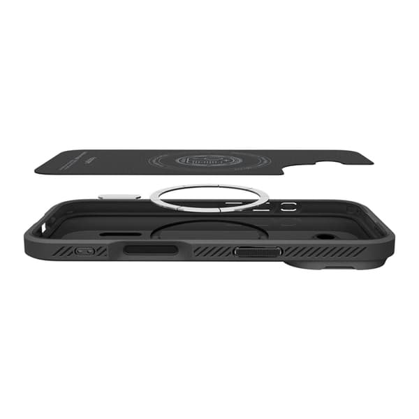 Spigen Mobilcover til iPhone 17 MagSafe Optik Armor - Sort