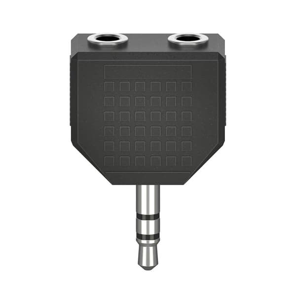 HAMA Adapter Audio 2x 3.5 Jack til 3.5 Stereostik
