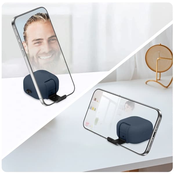 Tech-Protect Skal För Galaxy Buds 4/4 Pro Slim Hook - Fluffy Blå