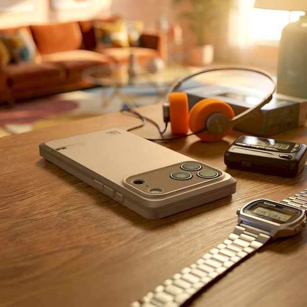 Spigen Mobiskal För iPhone 17 Pro Max Magsafe Classic LS - Stone