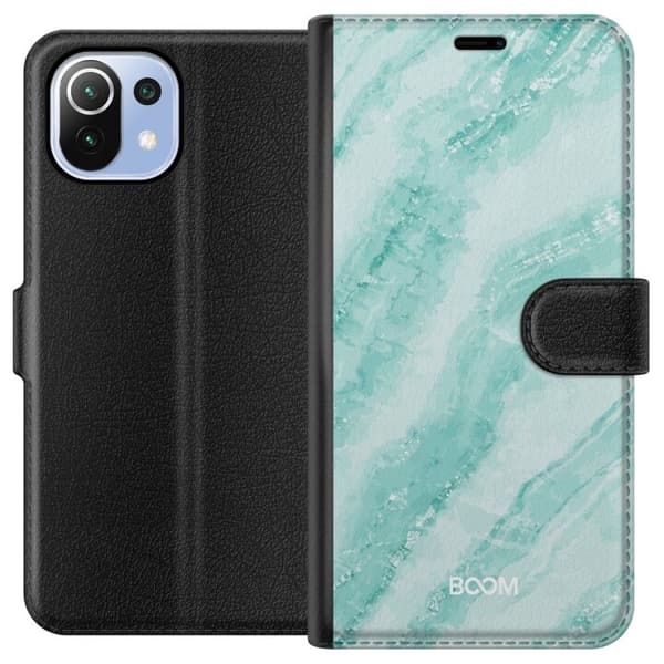 Plånboksfodral till Xiaomi Mi 11 Lite med Mint Marble