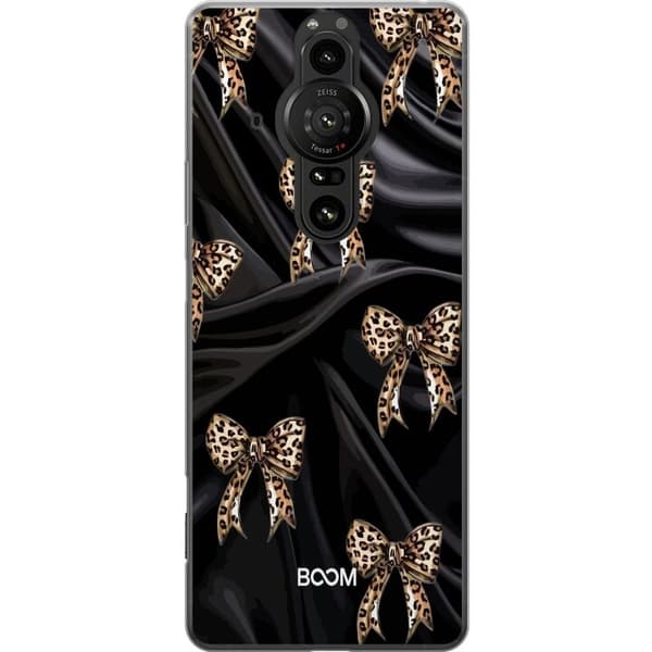 Mobilcover til Sony Xperia Pro-I med Leopard Bow