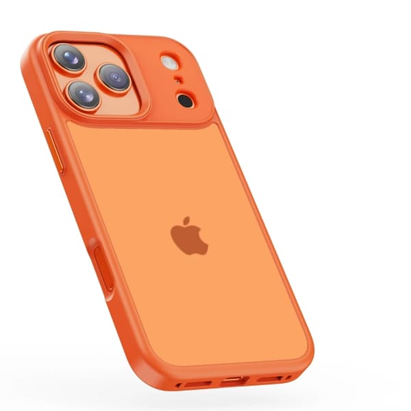 Tech-Protect Mobilskal till iPhone 17 Pro Matte - Cosmic Orange