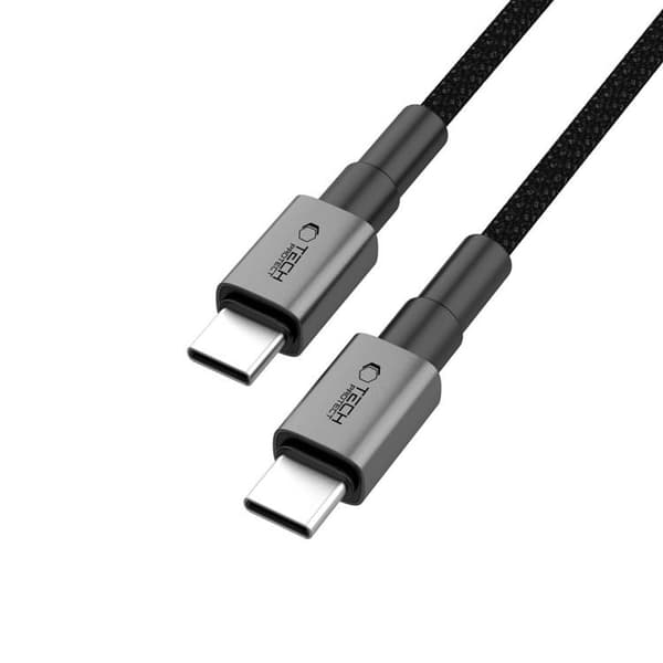 Tech-Protect USB-C Til USB-C Kabel Ultraboost 100CM 60W - Grå