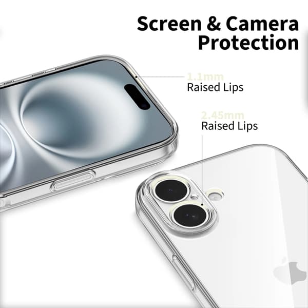 Tech-Protect Telefontaske til iPhone 17 Flexair - Klar