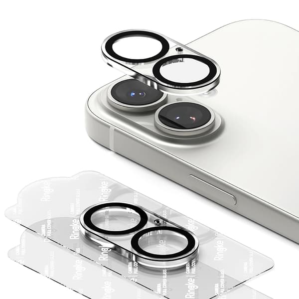 Ringke [2-Pack] iPhone 17 Härdat Glas Kameraskydd