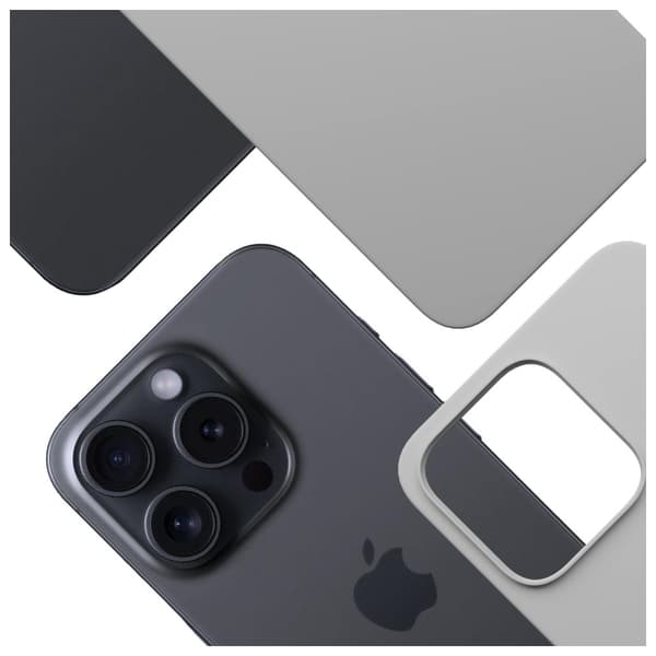 3MK Telefontaske til iPhone 16 Pro Max MagSafe Hardy Silikone - Titanium