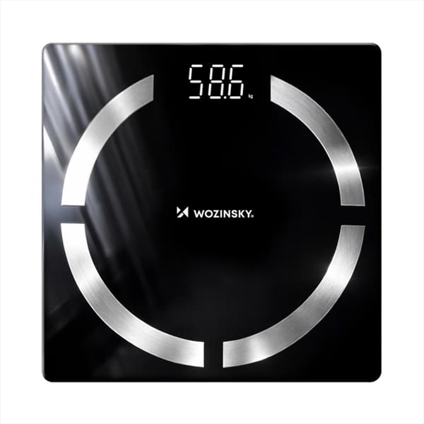 Wozinsky Smart Bluetooth Badevægt WIWL-30 - Sort