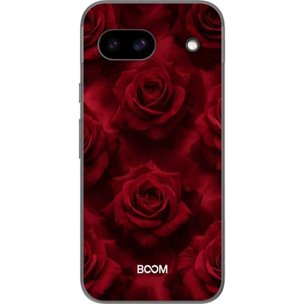 Mobilskal till Google Pixel 8a med Crimson Rose