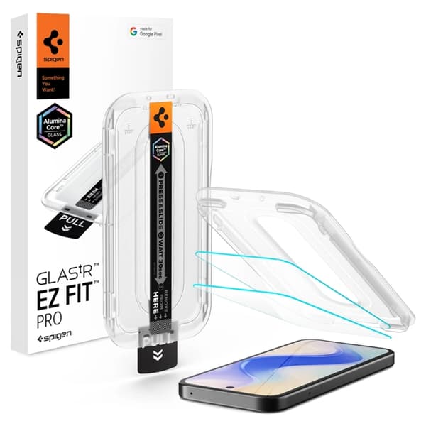 [2-Pack] Spigen Google Pixel 11/11 Pro Skärmskydd Härdat Glas - Clear