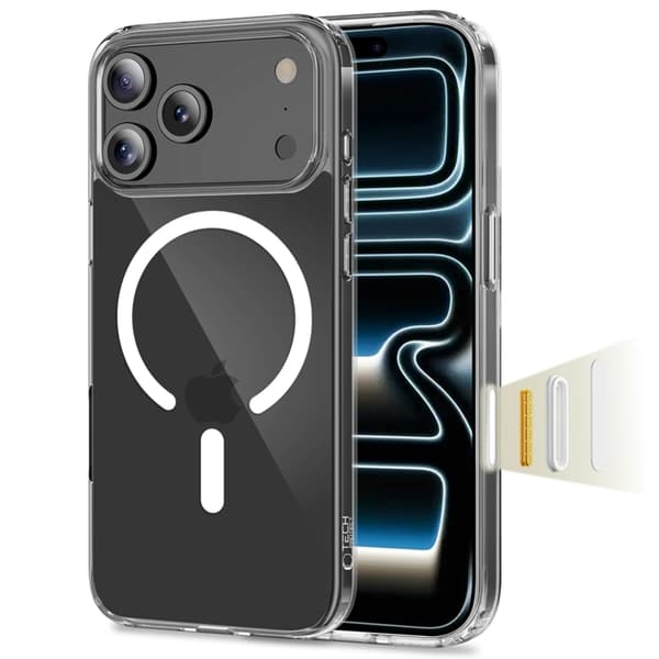 Tech-Protect Mobilskal till iPhone 18 Pro Max/17 Pro Max MagSafe Flexair - Clear