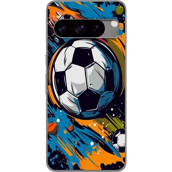 Mobilskal till Google Pixel 8 Pro med Fotbollar