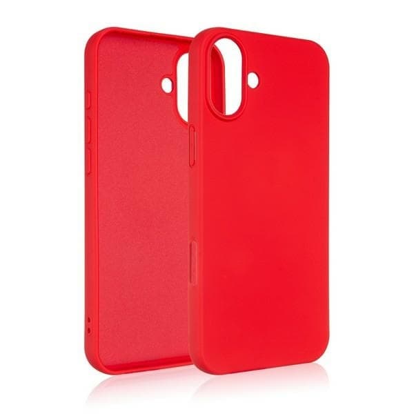 Beline Mobilskal till iPhone 16 Plus Silikon - Röd