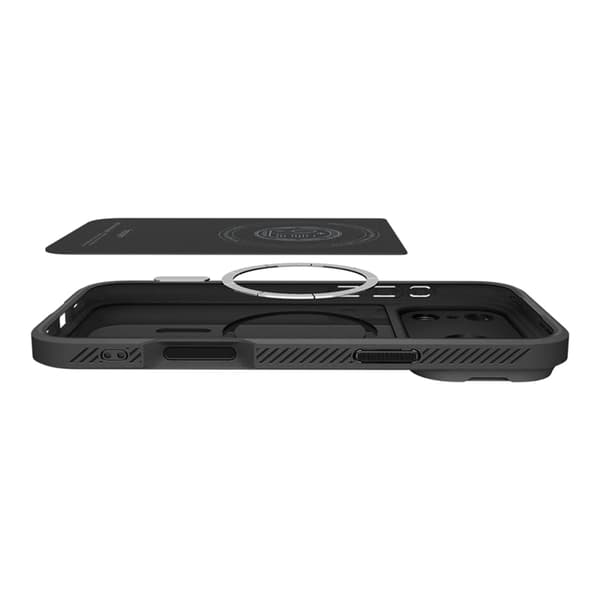 Spigen Mobilcover til iPhone 17 Pro MagSafe Optik Armor - Sort