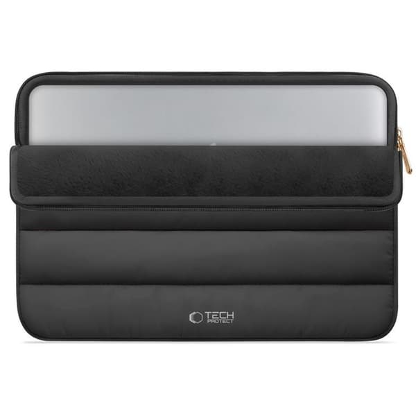 Tech-Protect Datorfodral 15"-16" Fluffy - Svart