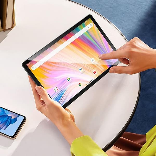 Hoco Surfplatta 10.1" 4GB / 64GB HD Android 14 5000 mAh - Rymdgrå