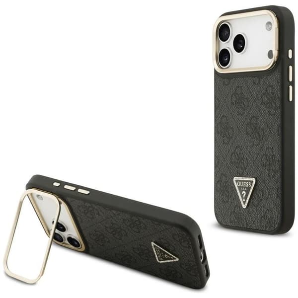Guess Mobilcover til iPhone 17 Pro Max MagSafe Triangle Logo & Stand