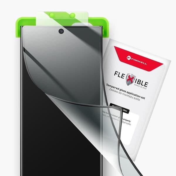 Forcell iPhone 15 Pro Karkaistu lasinen näytönsuoja 5D