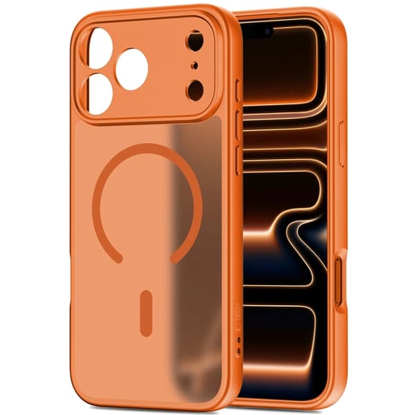 Tech-Protect Mobilskal till iPhone 18 Pro Max/17 Pro Max MagSafe - Cosmic Orange