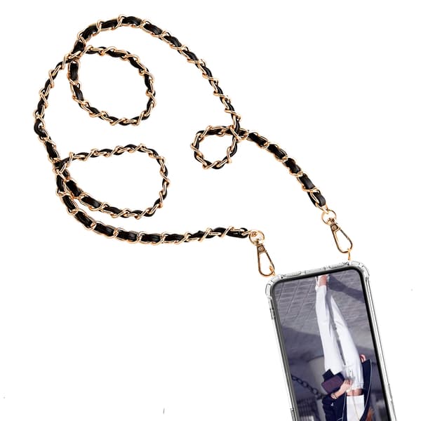 Boom Halsbandsrem Chain Inside - Svart