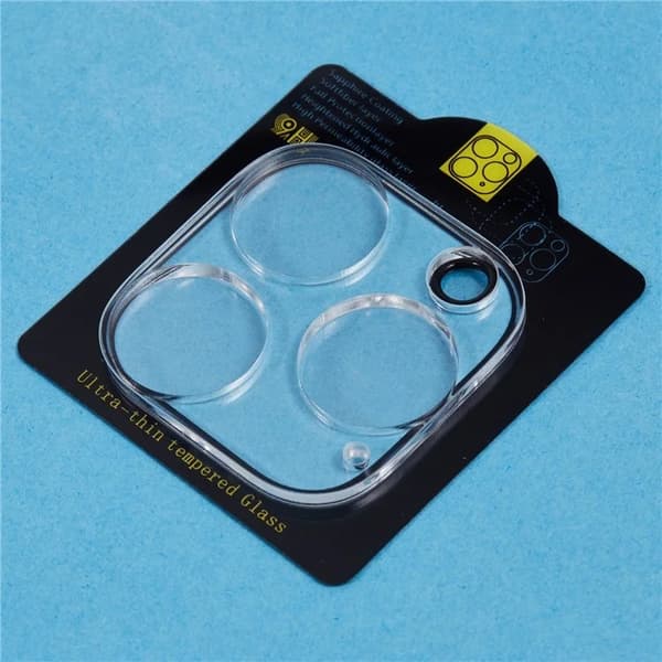 iPhone 16 Pro Kameralinsskydd Härdat glas - Clear