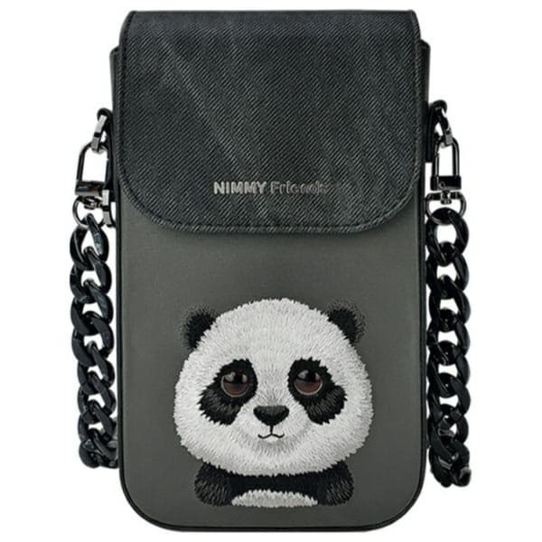 Nimmy 3in1 Sæt Storøjet Pet 2.0 Panda - Sort