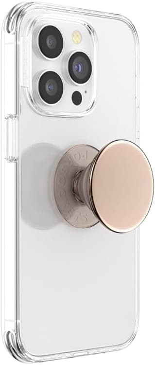 PopSockets Aluminium Latte Pop-up-pidike ja jalusta - Beige